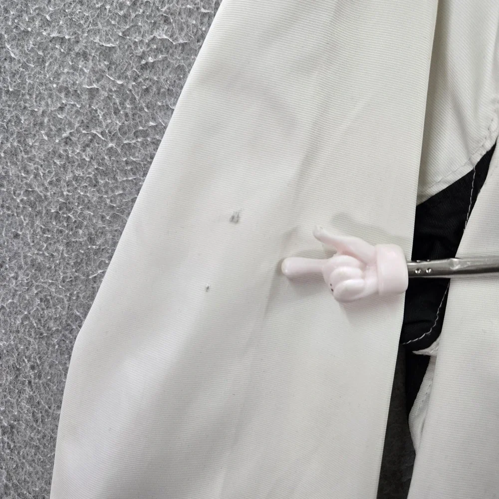 Nike Women Jacket S White Colorblock Activewear NSW Archieve Track READ